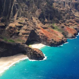 a canyon in the water